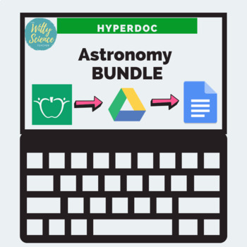 Preview of  Astronomy HyperDoc Bundle (Google Doc Editable) 