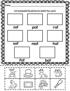 -At Word Pack (Differentiated Activities to Engage your Students)