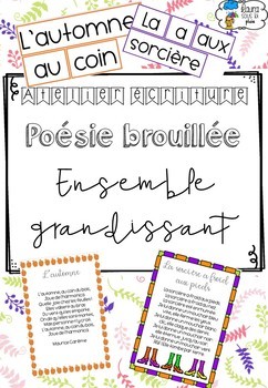 Atelier D Ecriture Poesie Brouillee Ensemble Grandissant Tpt