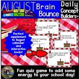  August Vocabulary Word Game 