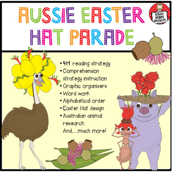 Preview of "Aussie Easter Hat Parade" HOT cross-curricula activities