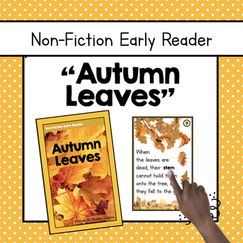 Preview of "Autumn Leaves" | Differentiated Fall Nonfiction Book