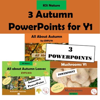 Preview of Autumn PowerPoints Bundle - EYFS/KS1 Science