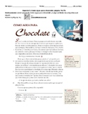 ¡Avancemos! 3: Reading Comprehension: Como agua para chocolate