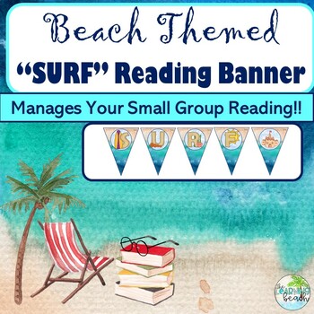 Beach Themed Small Group Reading Surf Banner