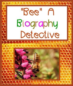 Preview of "BEE" A Biography Detective SMARTBOARD