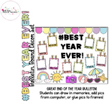 #BEST YEAR EVER BULLETIN BOARD DECOR (END OF THE YEAR) SPA