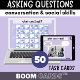 [BOOM CARDS™] Asking Questions (Conversation) - Real Pictu