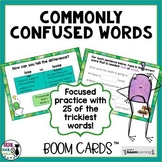 Homophones and Other Commonly Confused Words Boom Cards