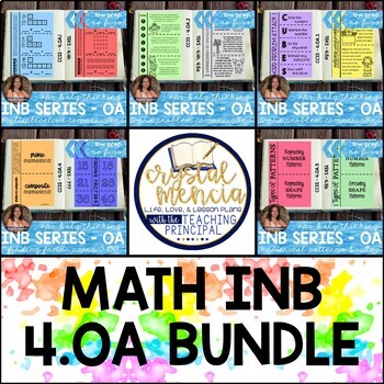 Preview of Operations & Algebraic Thinking *BUNDLE* Grade 4 (Interactive Notebook Series)