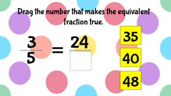 Preview of *BUNDLE* 5th Grade Math Interactive Google Slide with Answer Keys