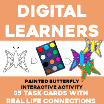 Preview of STEM Butterfly Discovery Project for Power Point Distance Learning BUNDLE SEL