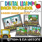 > BUNDLE>Digital Kinder BACK TO SCHOOL Math & Phonics Goog