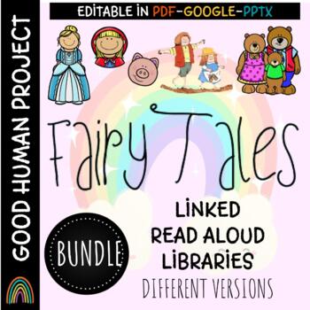 Preview of *BUNDLE* Fairy Tale Read Aloud Libraries | Mentor Texts | Synthesizing Activity