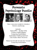 *BUNDLE* Forensic Psychology Basics
