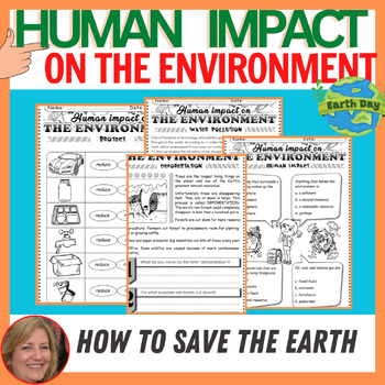 Preview of (BUNDLE) Human Impact on the Environment & Natural Resources Worksheets