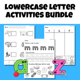 **BUNDLE** Lowercase Letter Phonics and Letter Formation A