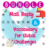 [BUNDLE] MAIL REPLY & GLOBAL CHALLENGES VOCABULARY | AP SP