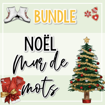 Preview of *** BUNDLE *** Noël | Christmas | Lecture | Numérique | Digital | Printable