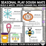 *BUNDLE* Play Dough Mats - Build Write - Spring Summer Fal