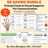 **BUNDLE** Prompt Cards & Visual Supports for Communicatio