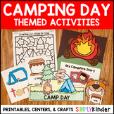*BUNDLE SALE* Camping Day Themed Activities, End of the Ye