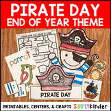 Pirate Day Themed Activities, End of the Year: Crafts, Hat