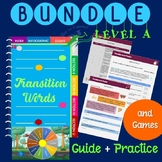 [BUNDLE] TRANSITION WORD GUIDE & WORKSHEETS FOR PRACTICING