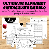 **BUNDLE** Ultimate Alphabet: A-Z -letter formation, begin