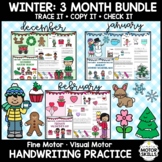 Directed Drawing Notebook - Winter Theme - 10 drawings, 50 activity pages