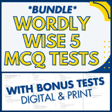 *BUNDLE* Wordly Wise Book 5 Tests (with Bonus Tests)