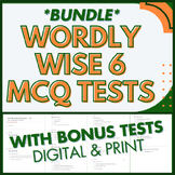 *BUNDLE* Wordly Wise Book 6 Tests (with Bonus Tests)