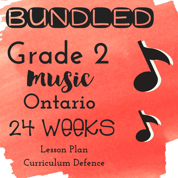 Preview of *BUNDLED* Grade 2 *MUSIC*
