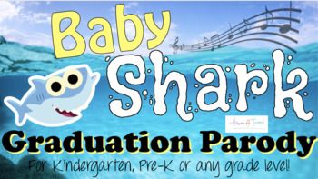Preview of "Baby Shark" Grad parody song. Mp3 guide and instrumental. Kinder, Pre-K or any!