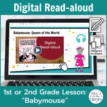 Preview of "Babymouse" Graphic Novel Read-aloud Activities for Google Slides