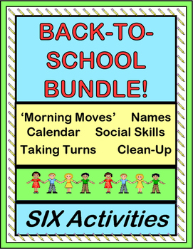 Preview of "Back to School Bundle!" -- Six Group Activities and Posters to Start Your Day!