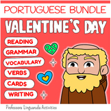 Back to School Portuguese Valentine's Day Bundle: Grammar,