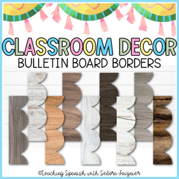 Back to School Printable Bulletin Board Borders Classroom Decor