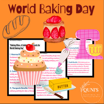 Preview of "Baking Bliss: A Celebration of Facts for World Baking Day" ~ 19th May.