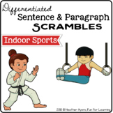{Indoor Sports} Sentence & Paragraph Scrambles