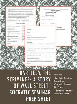 bartleby the scrivener cliff notes