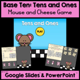  Base 10 Tens & Ones Games for Google Slides Mouse and Che