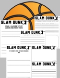  Basketball/ March Madness Growth Mindset Writing and Craft