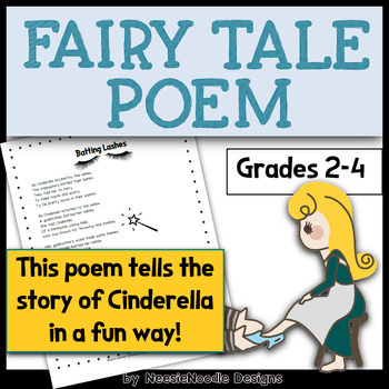 Preview of "Batting Lashes" A Cinderella Fairy Tale Poem for Fluency, Idioms, Rhyme, & More