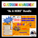 "Be A HERO" Classroom Management BUNDLE