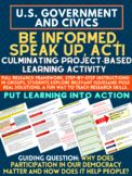 "Be Informed, Speak Up, Act": Project-Based Learning for G