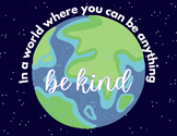 "Be Kind" Poster Bundle (4 versions, 3 sizes)