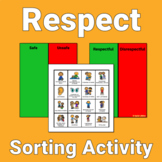 Respect Sorting Activity