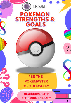 Preview of "Be the Pokemaster of Yourself" - Pokemon Strengths & Goals - Neurodiversity