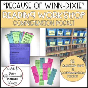 Preview of "Because of Winn-Dixie" Comprehension Pocket